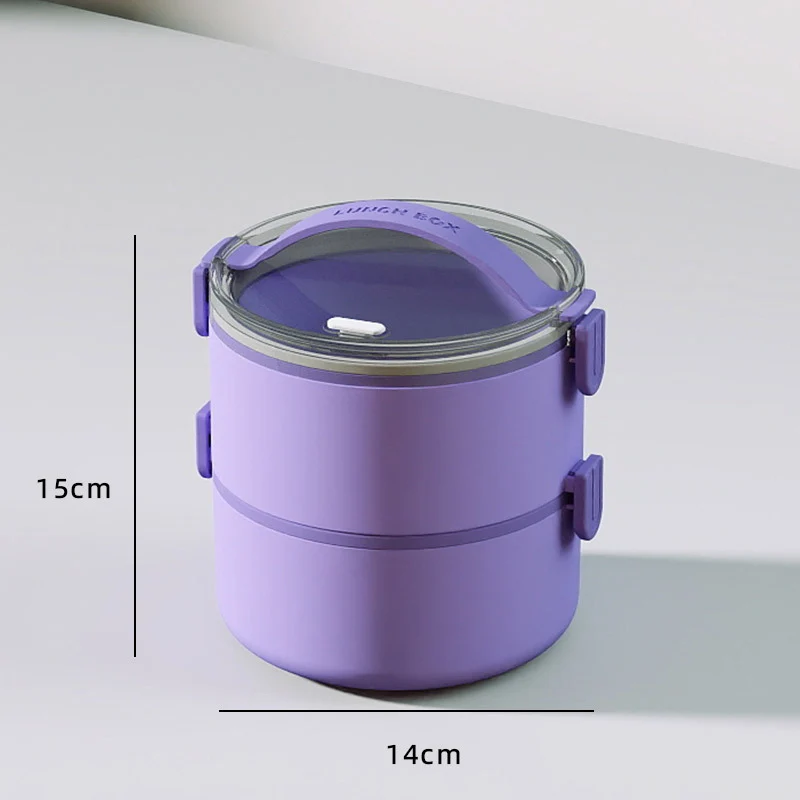 Double-Layer Insulated Food Storage