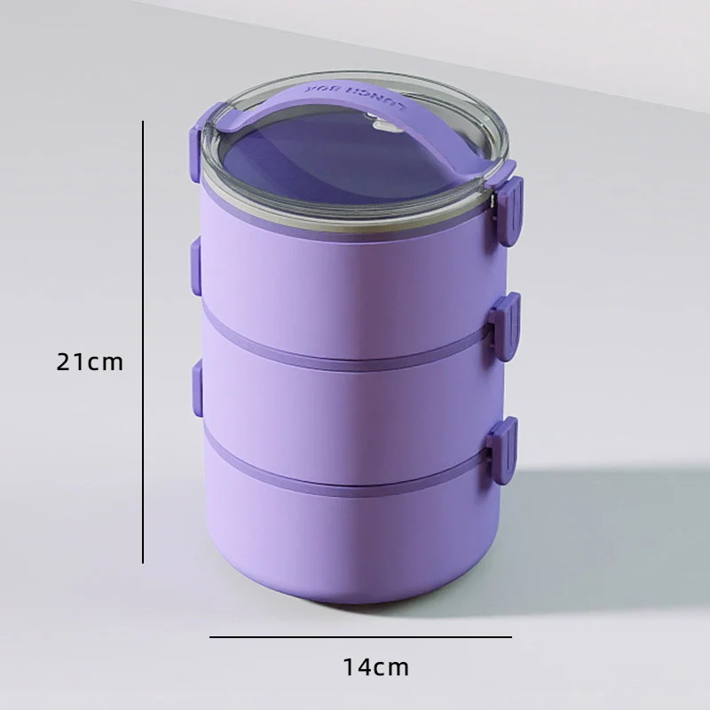 Double-Layer Insulated Food Storage