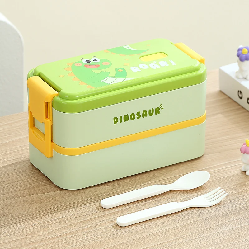 Cute Dinosaur-Themed Bento Lunch Box