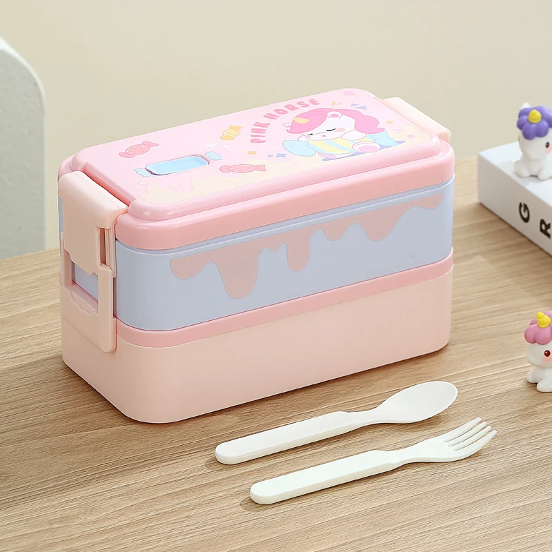 Cute Dinosaur-Themed Bento Lunch Box