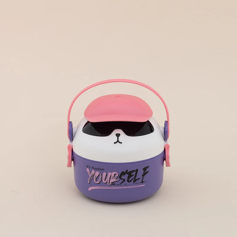Cute Animal-Themed Food Carrier