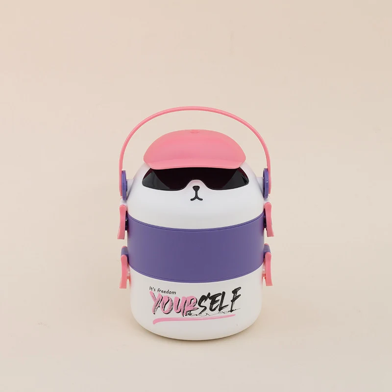 Cute Animal-Themed Food Carrier