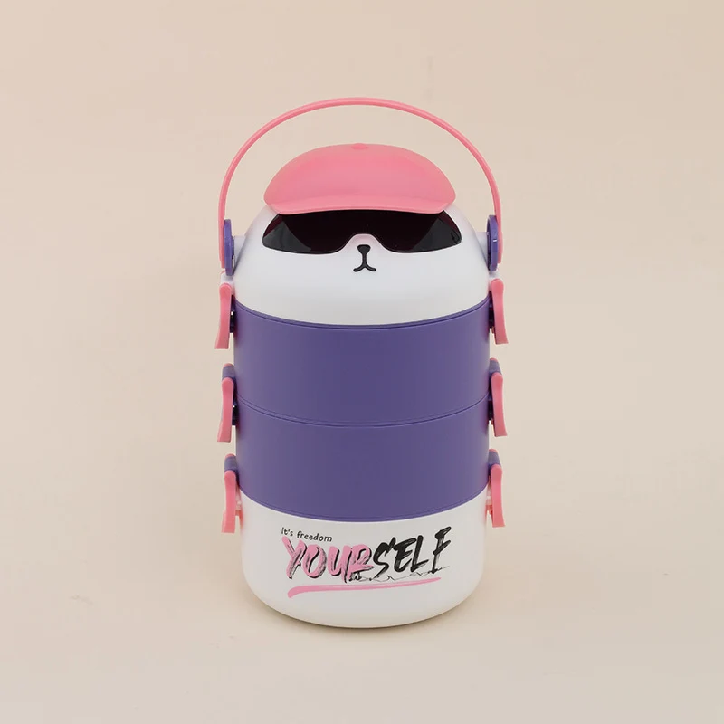 Cute Animal-Themed Food Carrier
