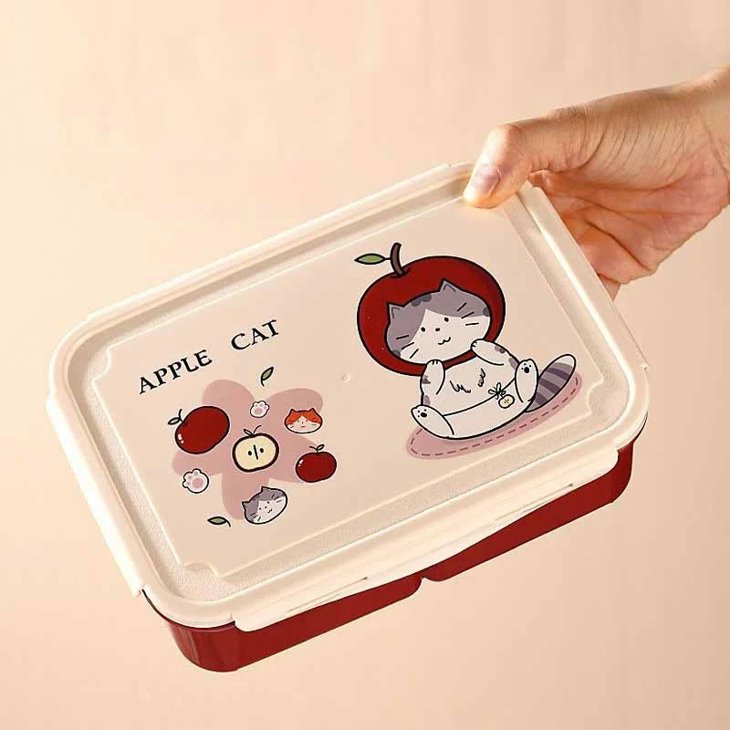 Creative Cat-Themed Food Storage Container