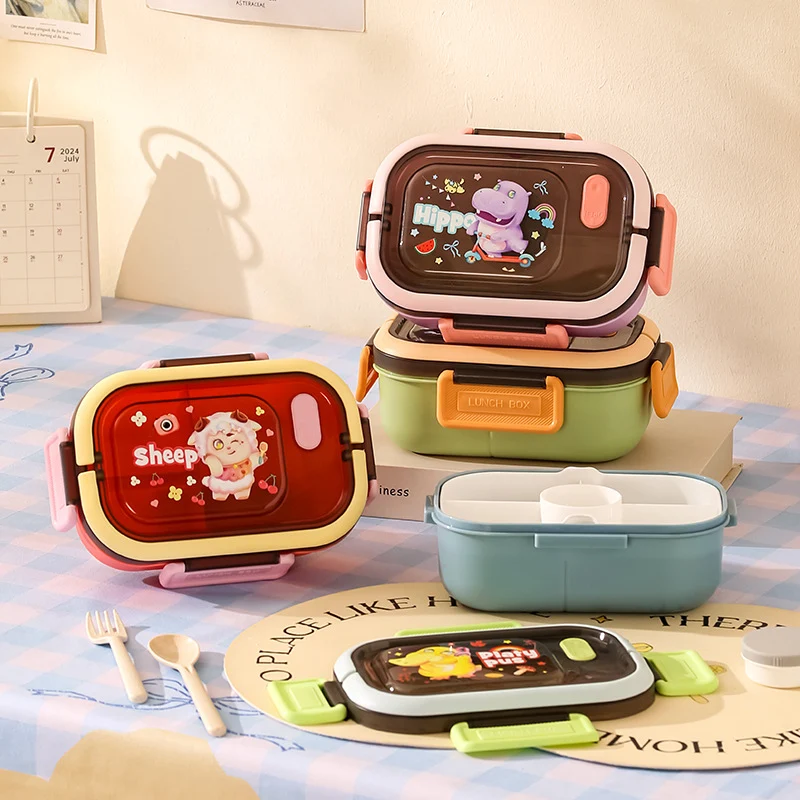 Creative Animal-Themed Bento Lunch Box