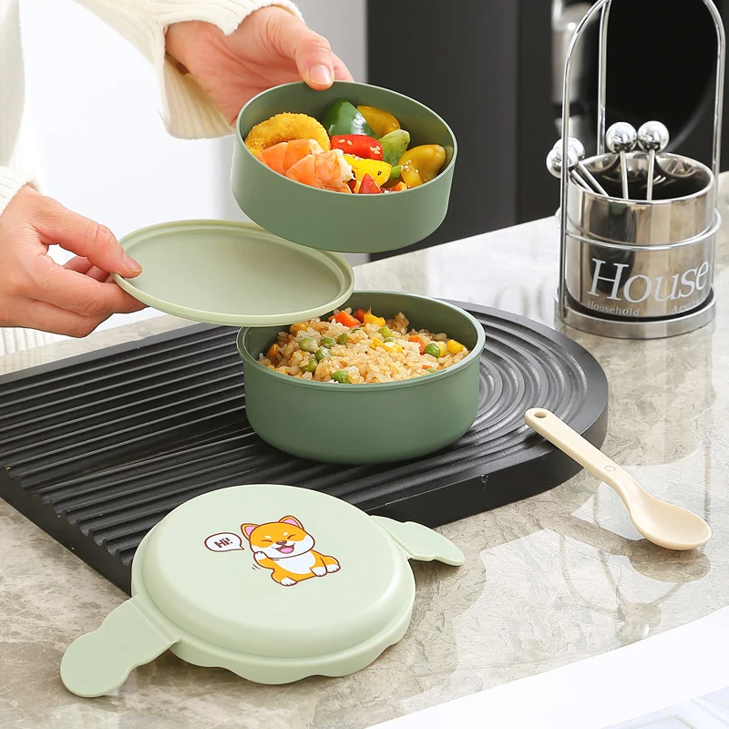 Cartoon-Themed Food Storage Bento Container