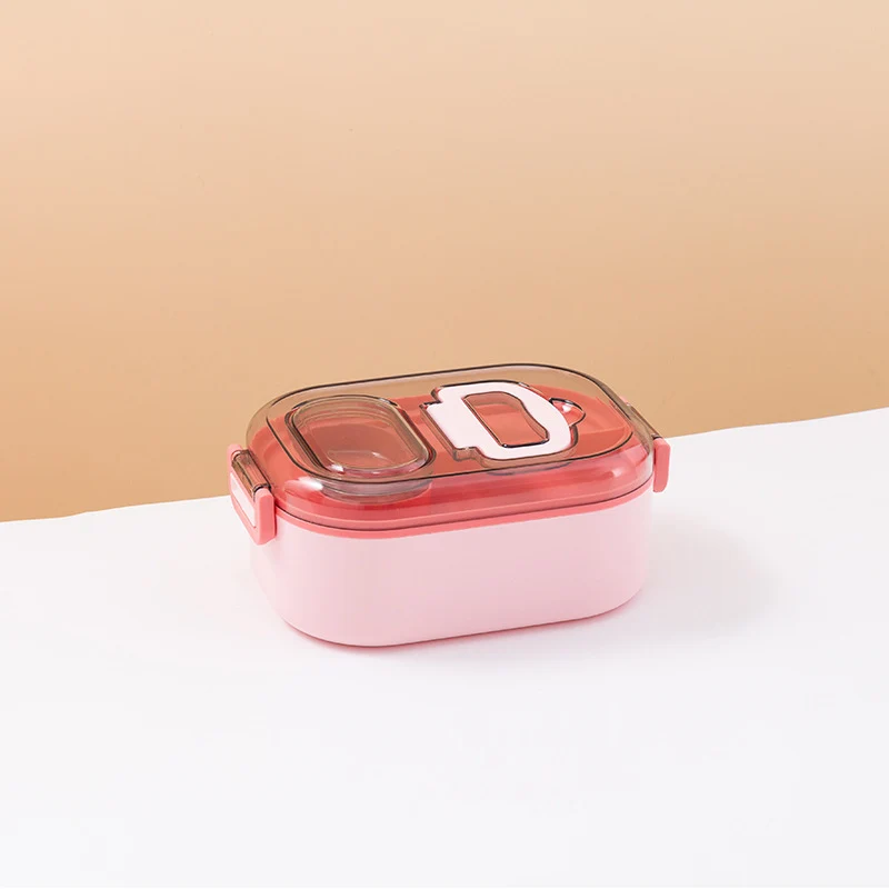 Airtight Food Storage Container with Integrated Lid
