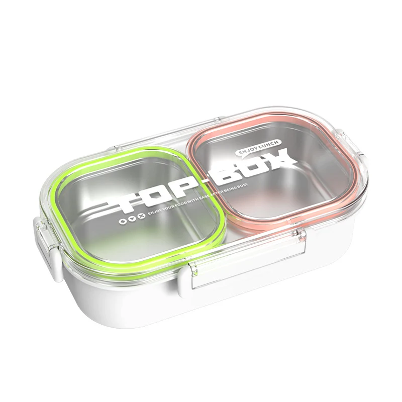 Triple Compartment Food Storage Container