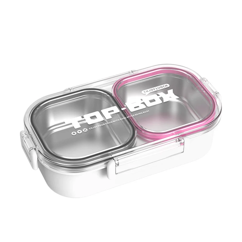 Triple Compartment Food Storage Container