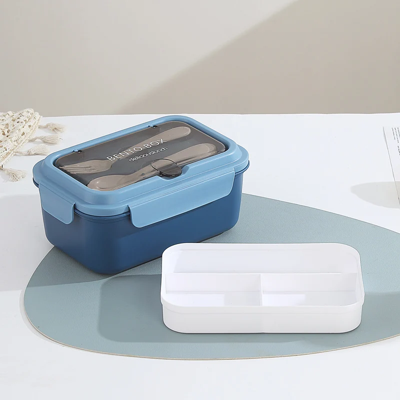 Airtight Bento Lunch Box with Removable Divider
