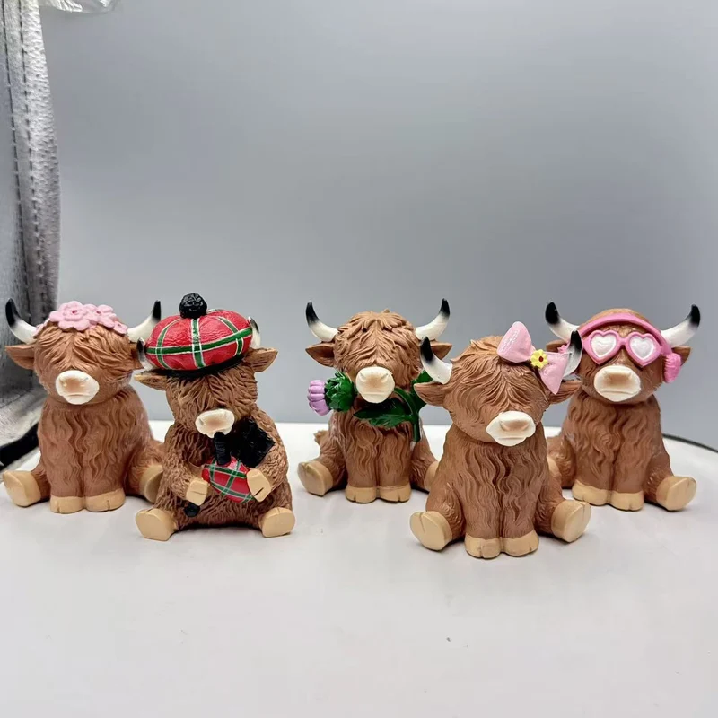 cute decorative horned cattle Stornfield