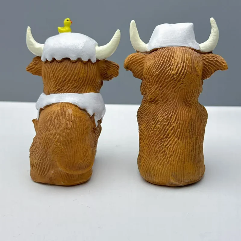 Funny Highland Cattle Figurine Stornfield