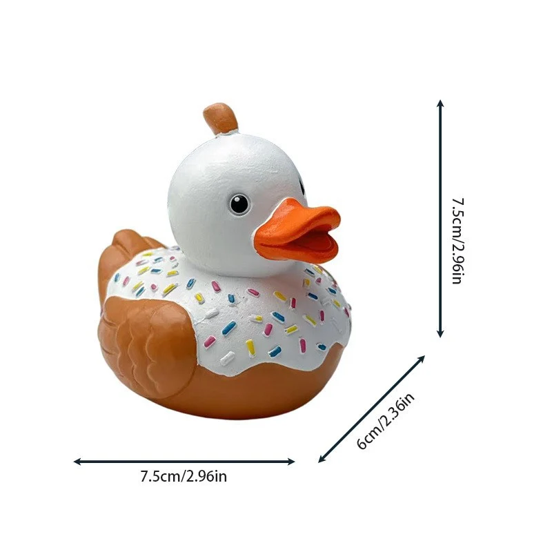 Funny Decor Rubber Duck with Sprinkles Stornfield
