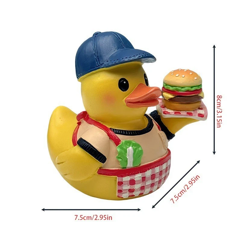 Funny Decor Rubber Duck with Sprinkles Stornfield