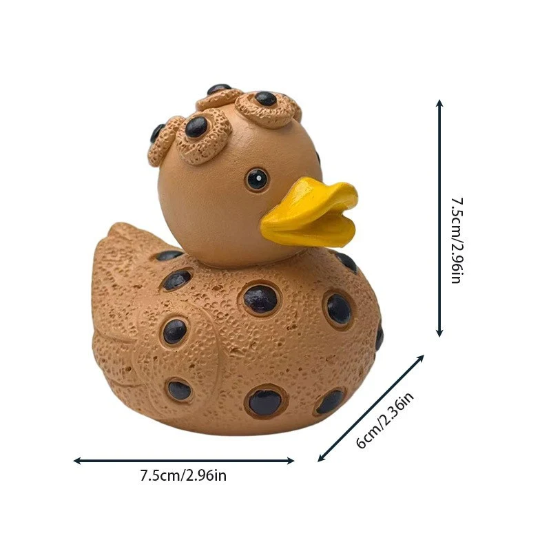 Funny Decor Rubber Duck with Sprinkles Stornfield