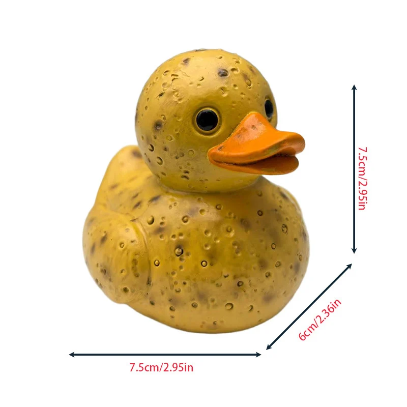 Funny Decor Rubber Duck with Sprinkles Stornfield