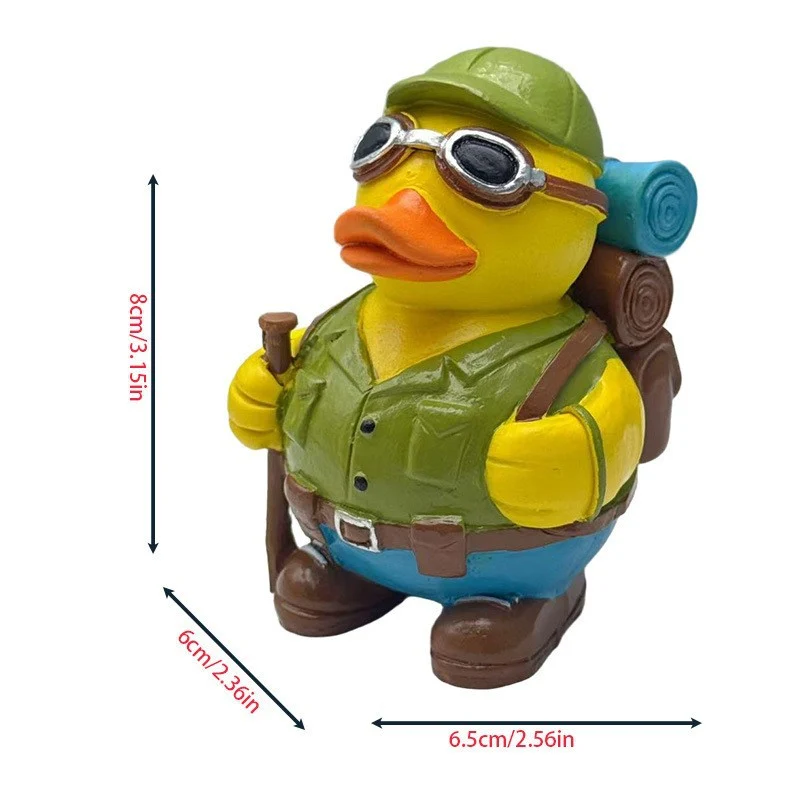 Funny Decor Rubber Duck with Sprinkles Stornfield