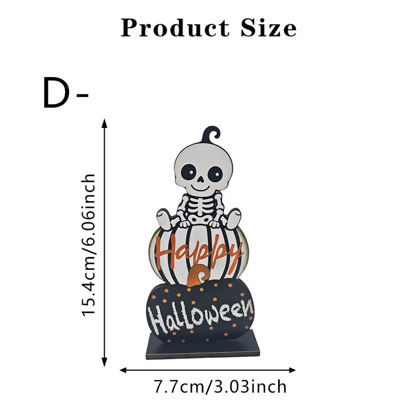 Halloween decoration figure with stacked pumpkins Stornfield