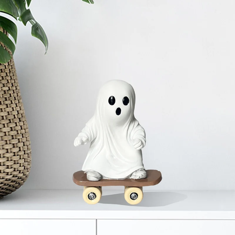 Decorative skateboard ghost figure Stornfield