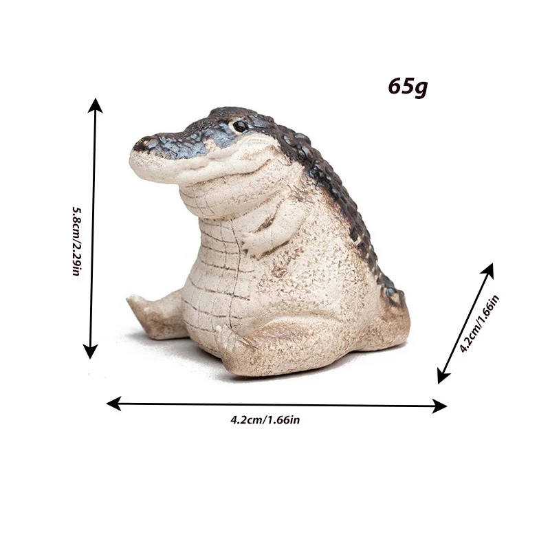 Decorative Crocodile Figurine Stornfield