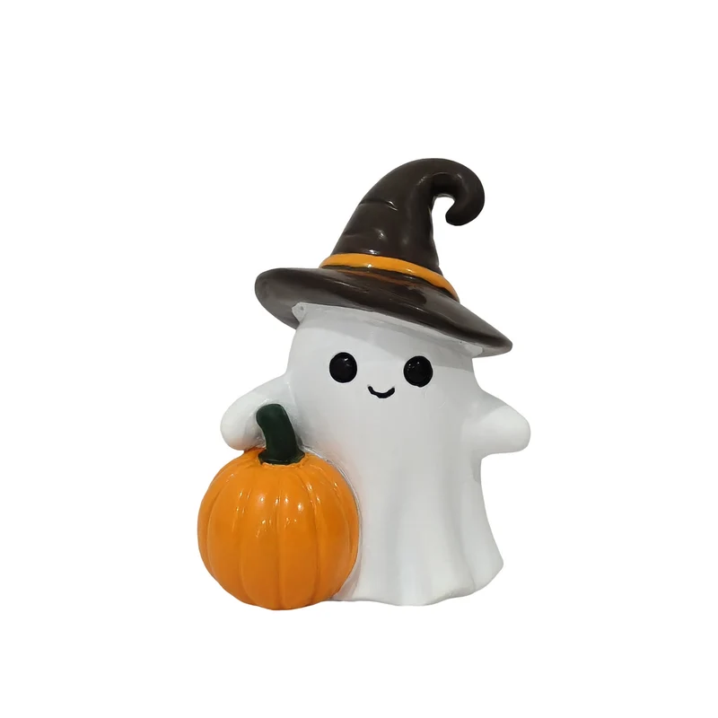 Decorative ghost figure with pumpkin Stornfield