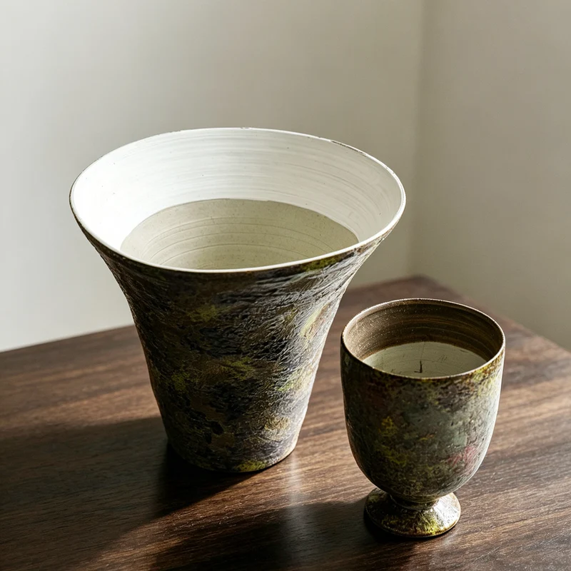 Artistic ceramic flower vase Stornfield