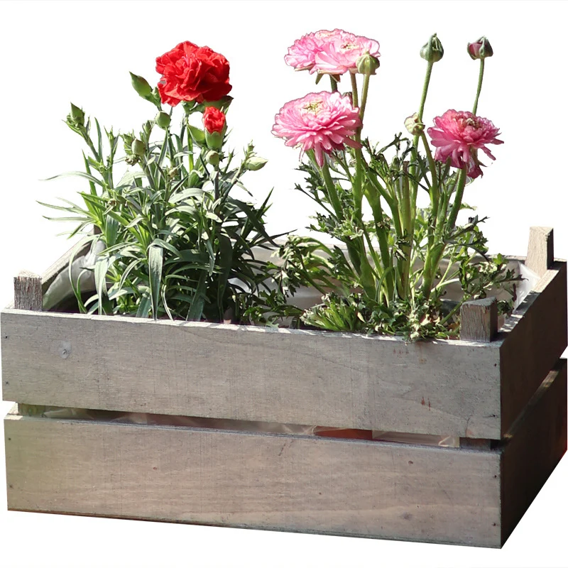 Practical storage box made of wood Stornfield