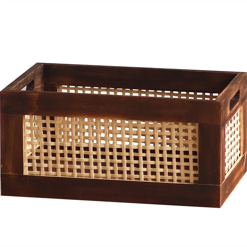 High-quality storage basket made of natural material Stornfield