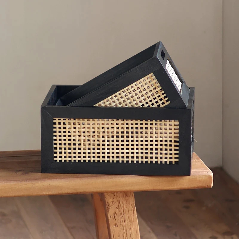 High-quality storage basket made of natural material Stornfield