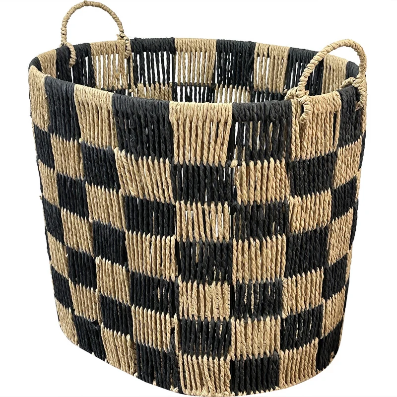 Handwoven storage basket Stornfield