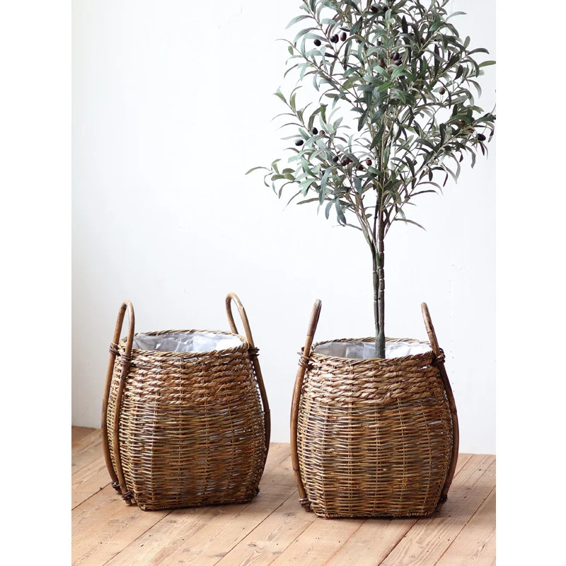 Handwoven storage basket Stornfield