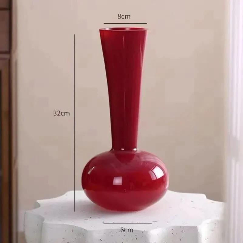 Decorative glass vase Stornfield