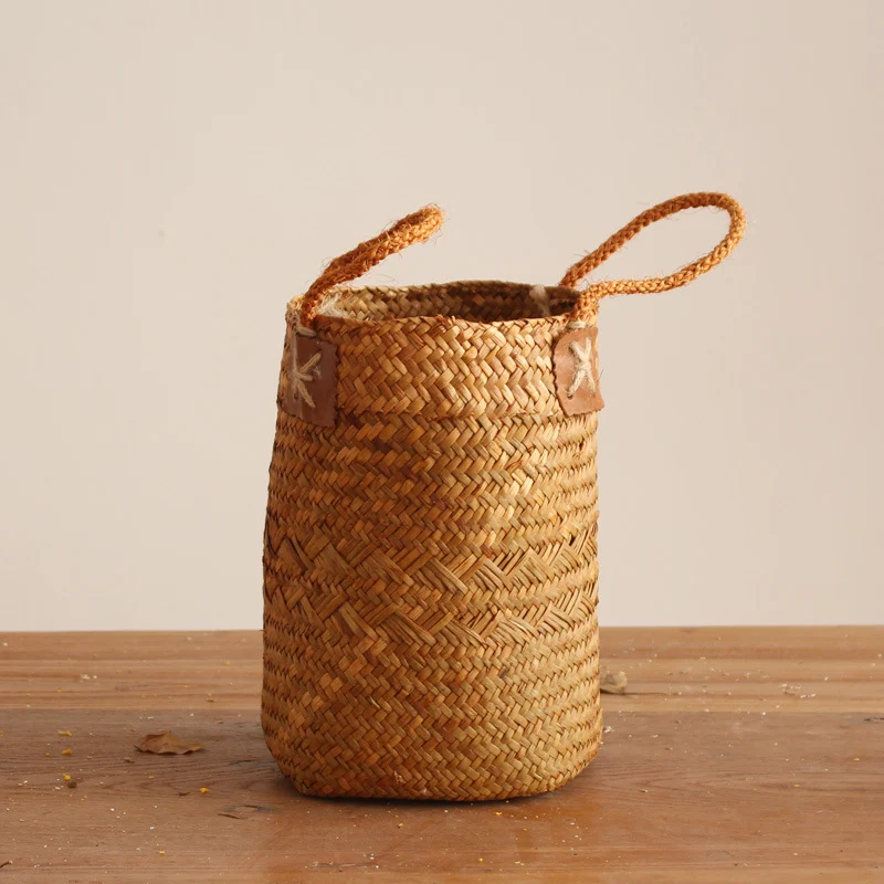 Handcrafted storage basket with natural design Stornfield