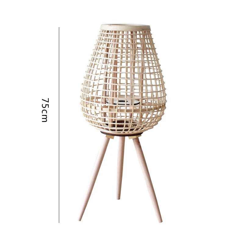 Decorative Rattan Lantern Stornfield