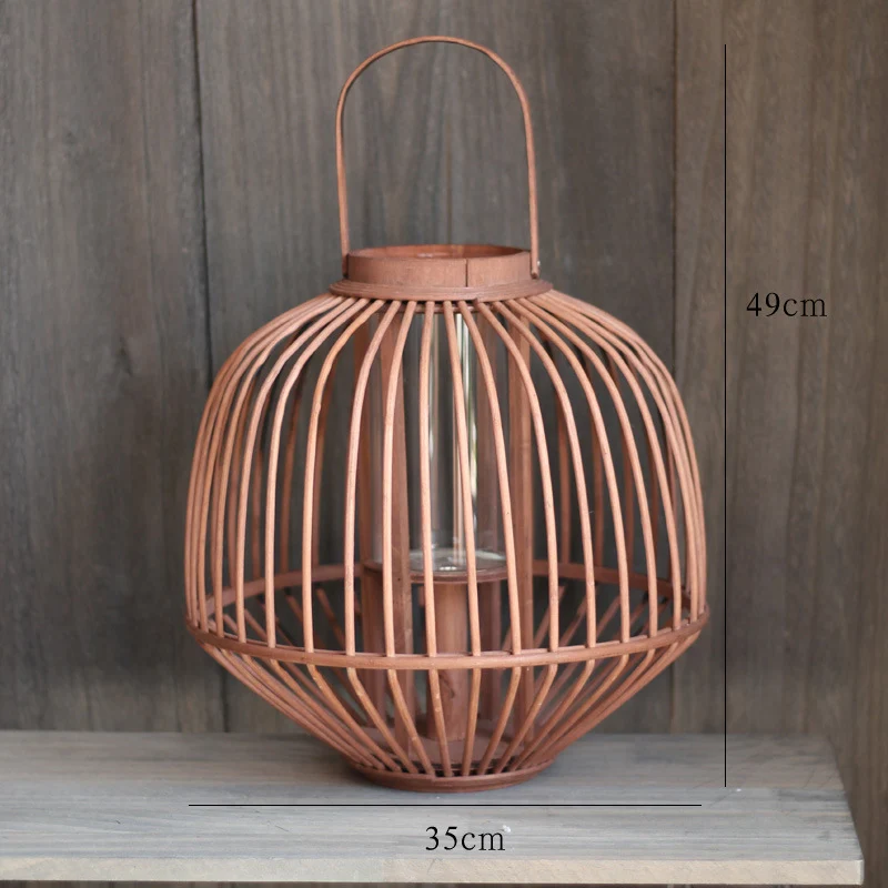 Decorative wooden lantern Stornfield