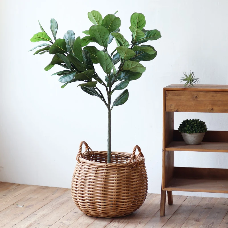 Handcrafted storage basket Stornfield