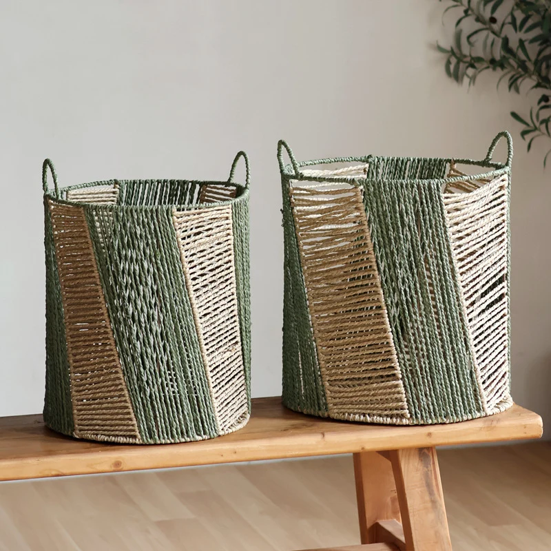 Handcrafted storage basket Stornfield