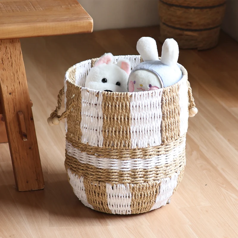 Handcrafted storage basket Stornfield