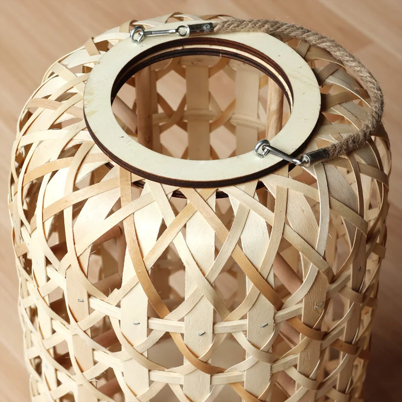 Handcrafted lantern in natural design Stornfield