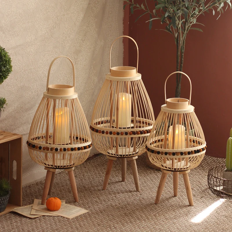 Handcrafted lantern made from natural materials Stornfield
