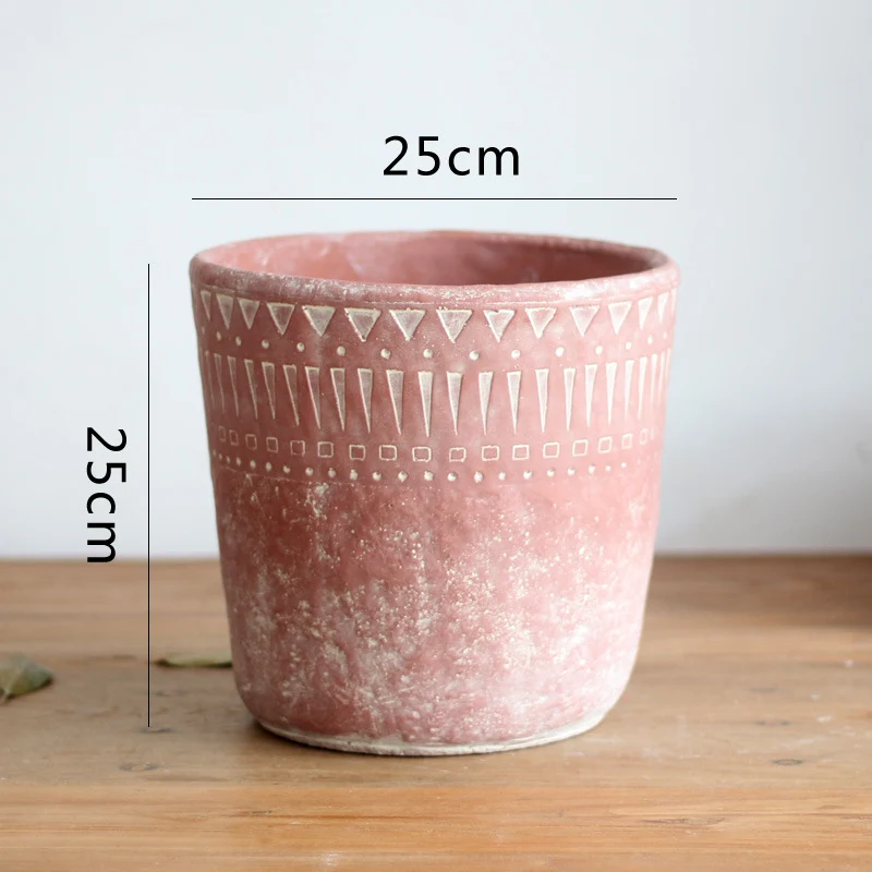 Elegant decorative pot made of high-quality concrete Stornfield