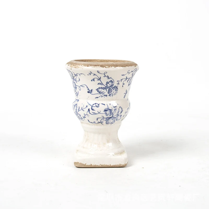 Floral Ceramic Planter Stornfield