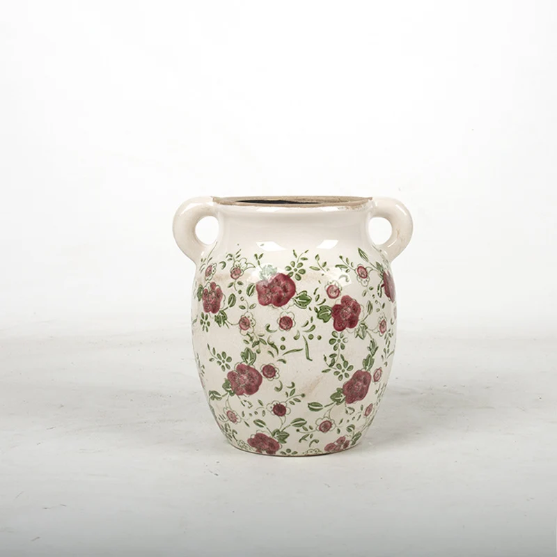 Flower decoration vessel with playful pattern Stornfield