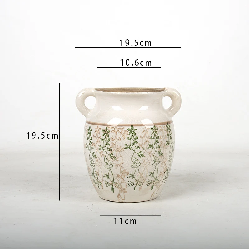 Flower decoration vessel with playful pattern Stornfield