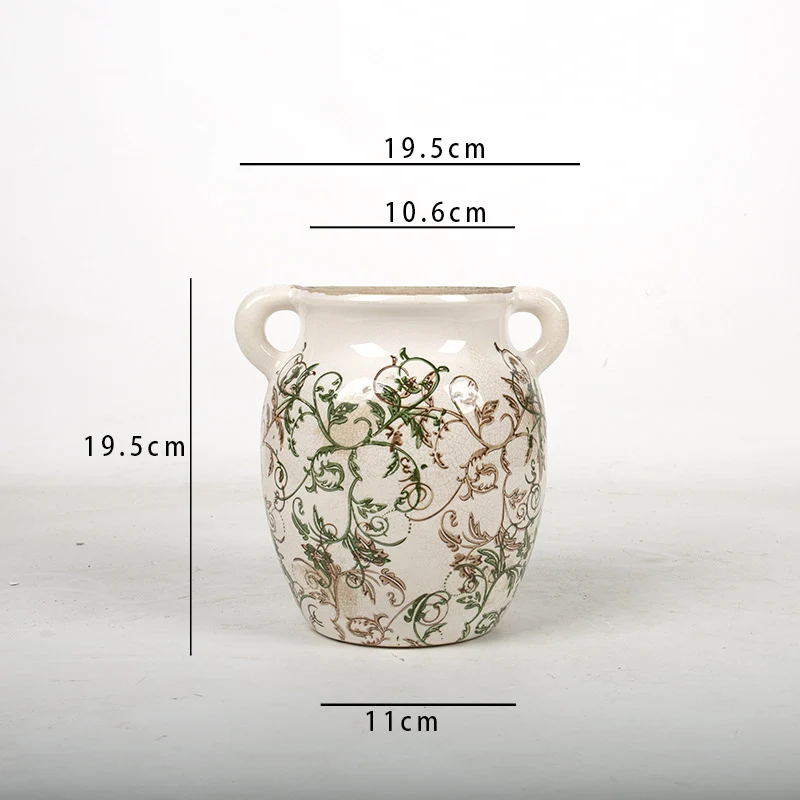 Flower decoration vessel with playful pattern Stornfield