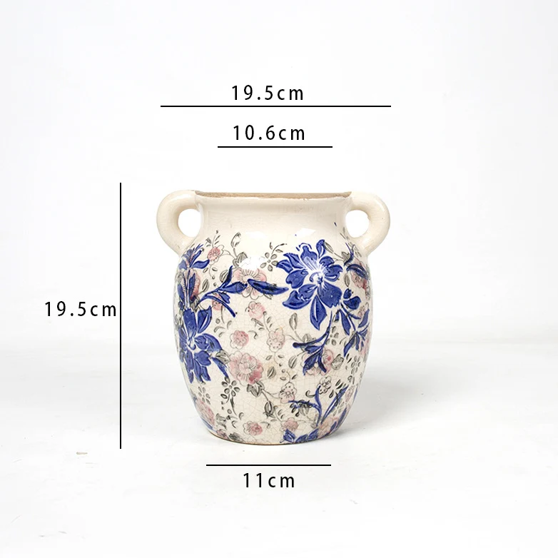 Flower decoration vessel with playful pattern Stornfield