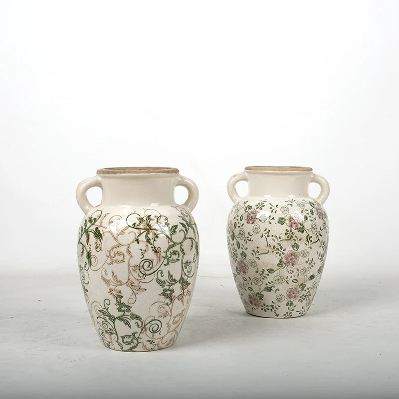 Floral ceramic vase Stornfield