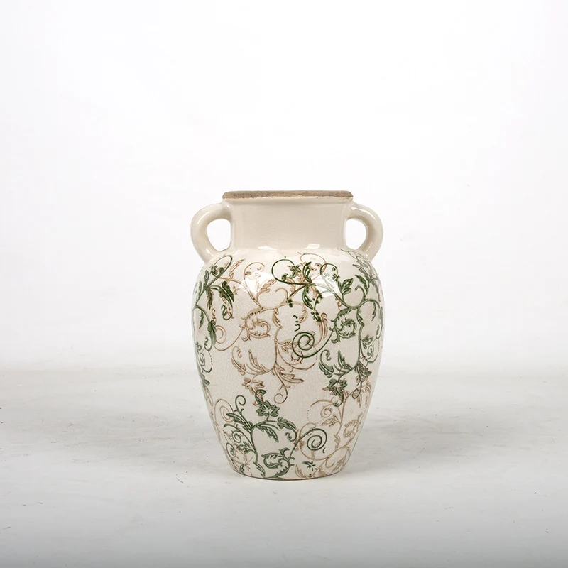 Floral ceramic vase Stornfield