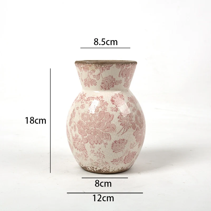 Floral Ceramic Vase Stornfield