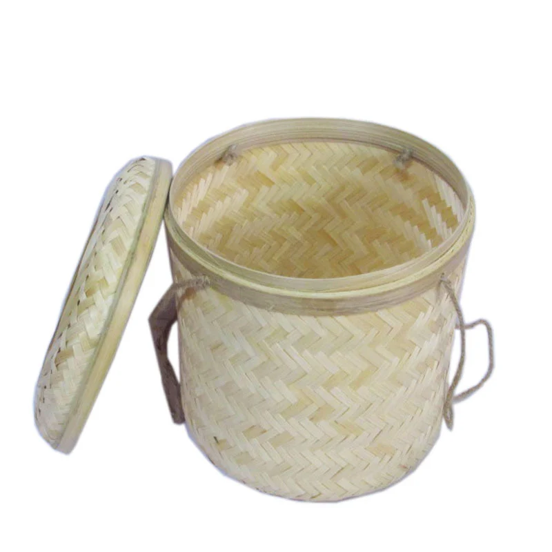 Natural Woven Storage Canister Stornfield